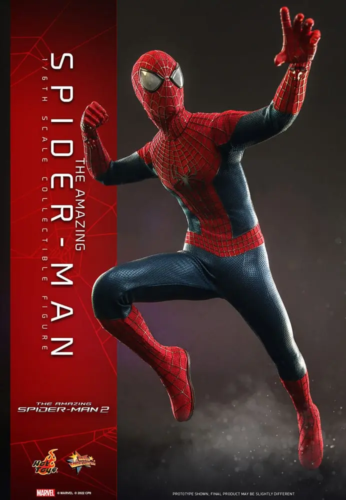 The Amazing Spider-Man 2 Movie Masterpiece 1/6 Spider-Man akciófigura 30 cm termékfotó
