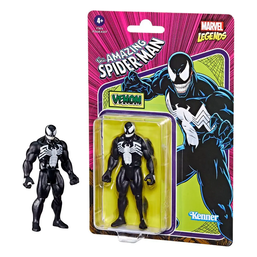 The Amazing Spider-Man Marvel Legends Retro Colection 2022 Venom akciófigura 10 cm termékfotó
