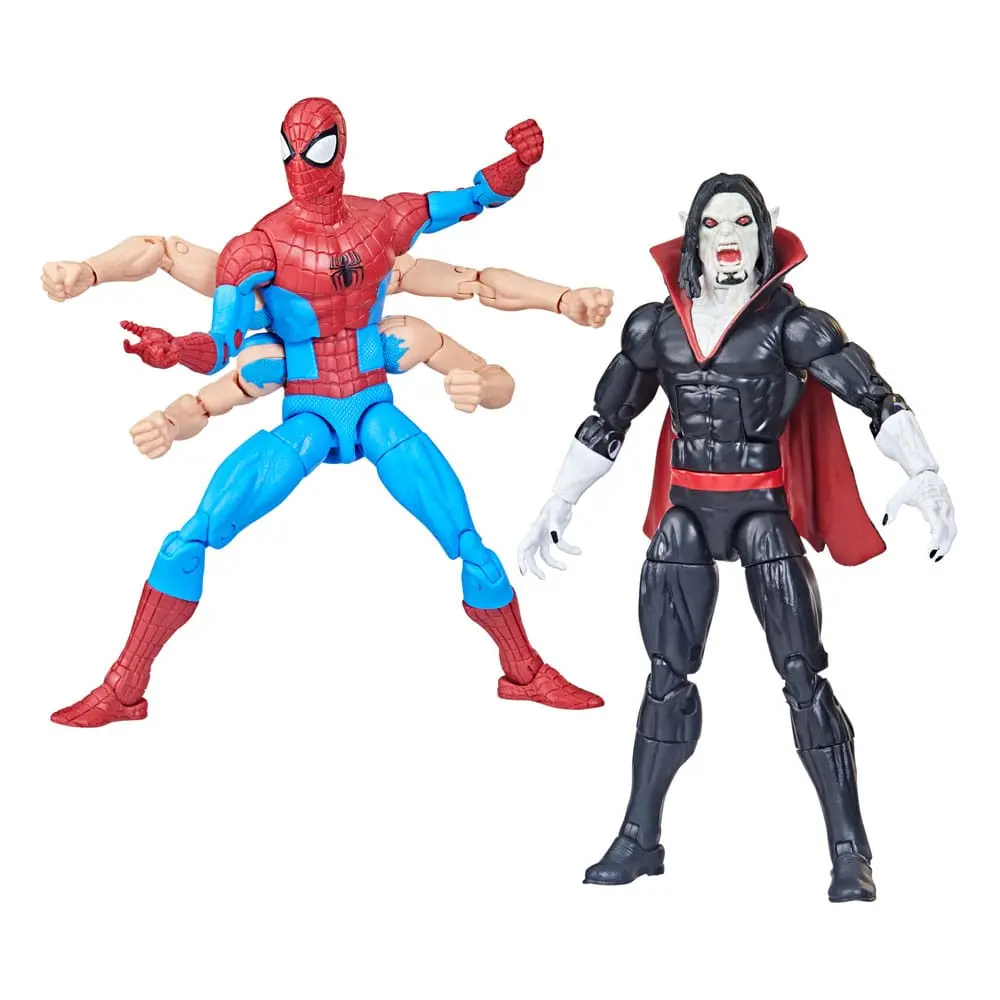 The Amazing Spider-Man Marvel Legends Spider-Man &amp; Morbius 2 db-os akciófigura 15 cm termékfotó