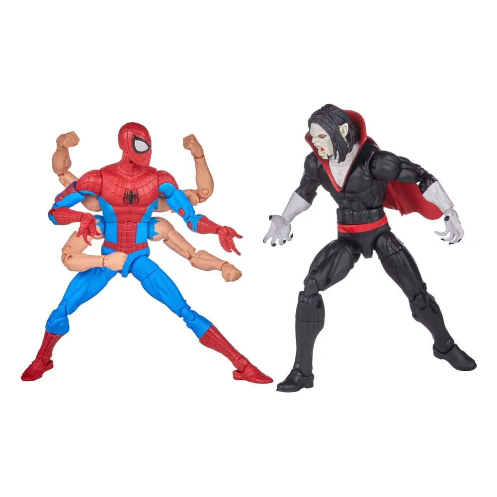 The Amazing Spider-Man Marvel Legends Spider-Man &amp; Morbius 2 db-os akciófigura 15 cm termékfotó