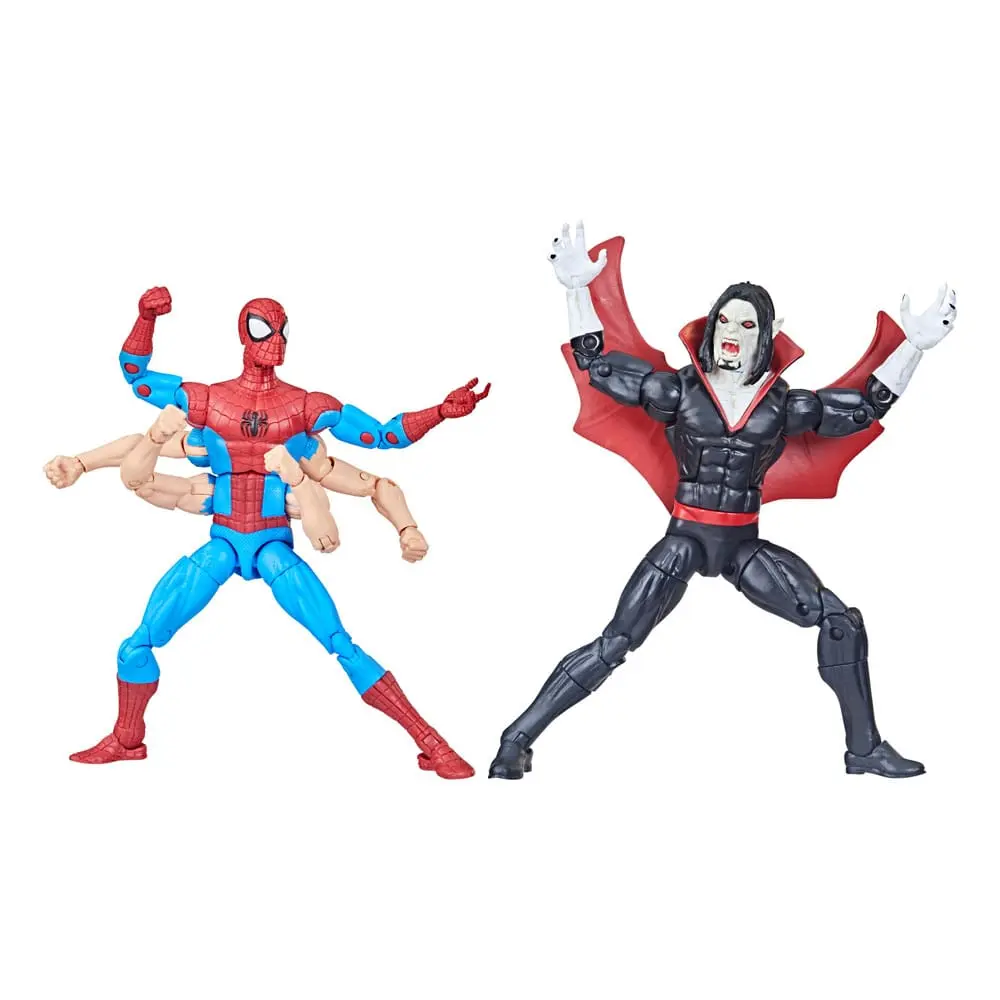 The Amazing Spider-Man Marvel Legends Spider-Man &amp; Morbius 2 db-os akciófigura 15 cm termékfotó