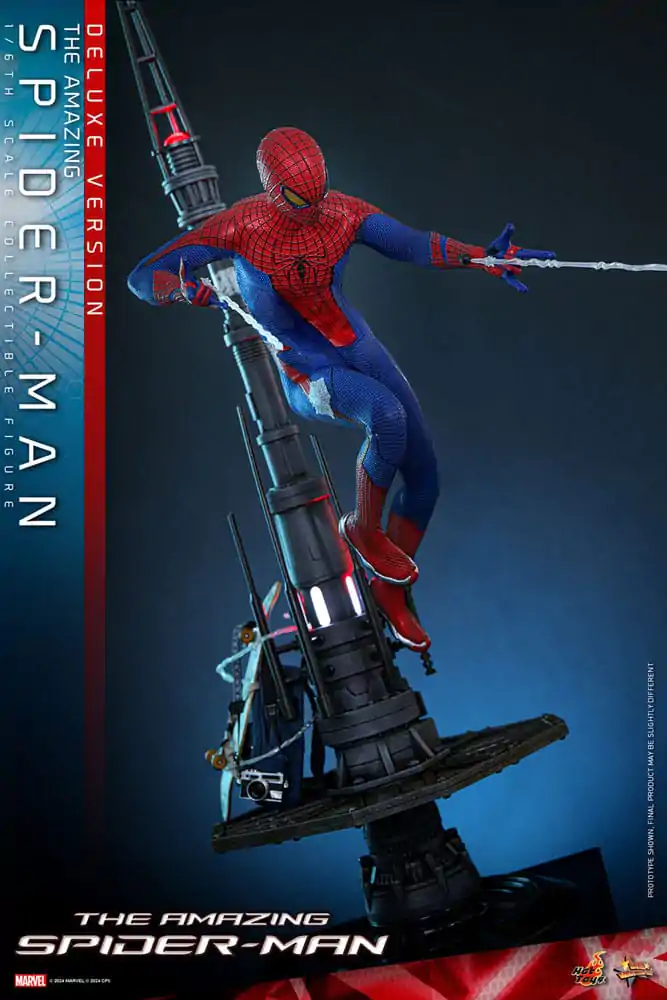 The Amazing Spider-Man Movie Masterpiece 1/6 Spider-Man (Deluxe Version) akciófigura 30 cm termékfotó