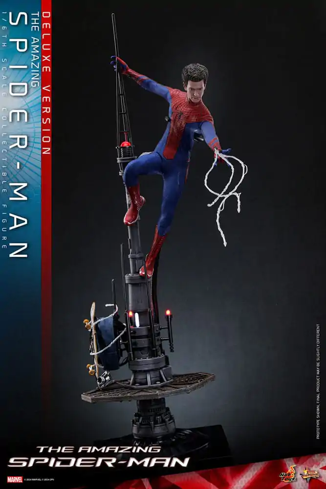 The Amazing Spider-Man Movie Masterpiece 1/6 Spider-Man (Deluxe Version) akciófigura 30 cm termékfotó