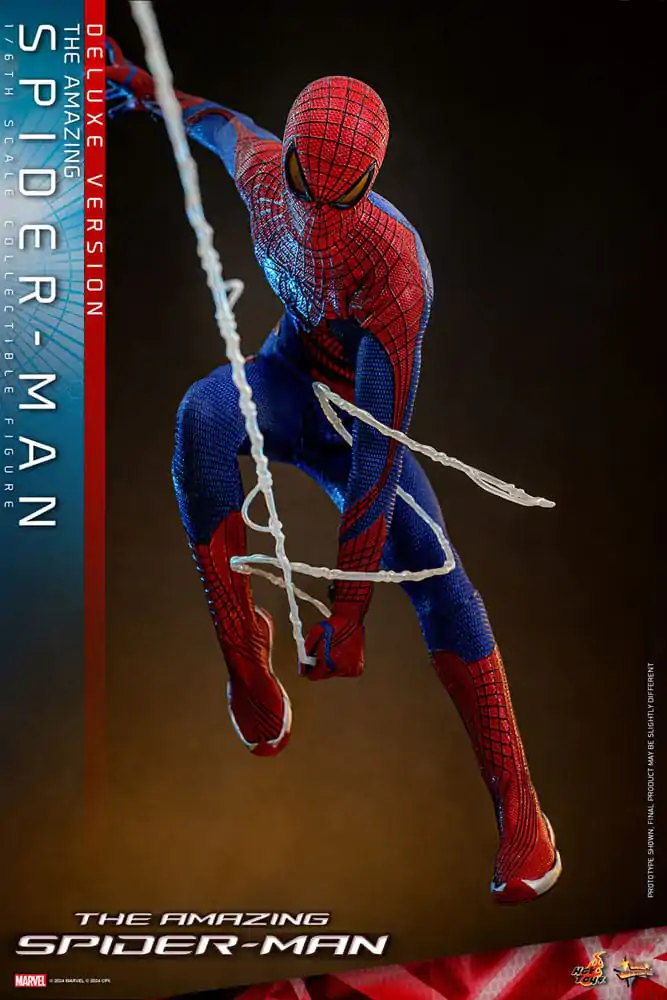 The Amazing Spider-Man Movie Masterpiece 1/6 Spider-Man (Deluxe Version) akciófigura 30 cm termékfotó