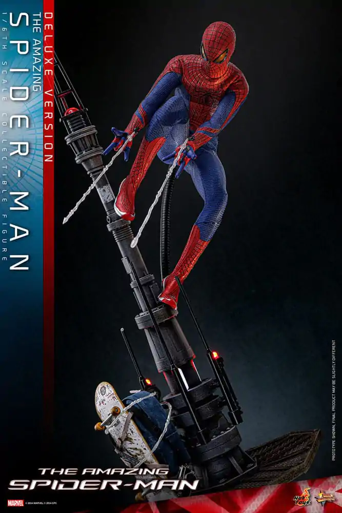 The Amazing Spider-Man Movie Masterpiece 1/6 Spider-Man (Deluxe Version) akciófigura 30 cm termékfotó