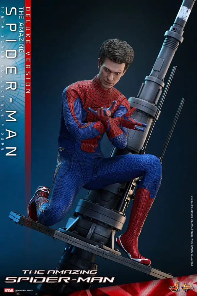 The Amazing Spider-Man Movie Masterpiece 1/6 Spider-Man (Deluxe Version) akciófigura 30 cm termékfotó