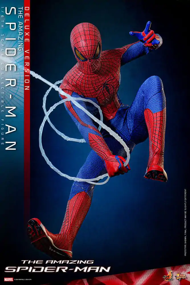 The Amazing Spider-Man Movie Masterpiece 1/6 Spider-Man (Deluxe Version) akciófigura 30 cm termékfotó