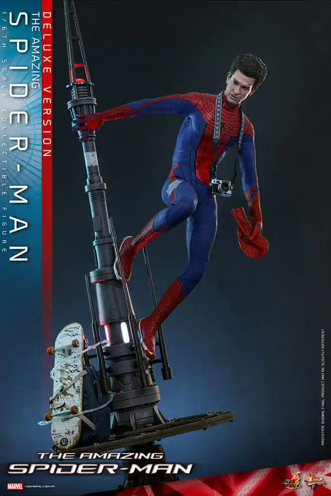 The Amazing Spider-Man Movie Masterpiece 1/6 Spider-Man (Deluxe Version) akciófigura 30 cm termékfotó