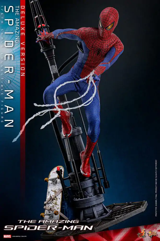 The Amazing Spider-Man Movie Masterpiece 1/6 Spider-Man (Deluxe Version) akciófigura 30 cm termékfotó