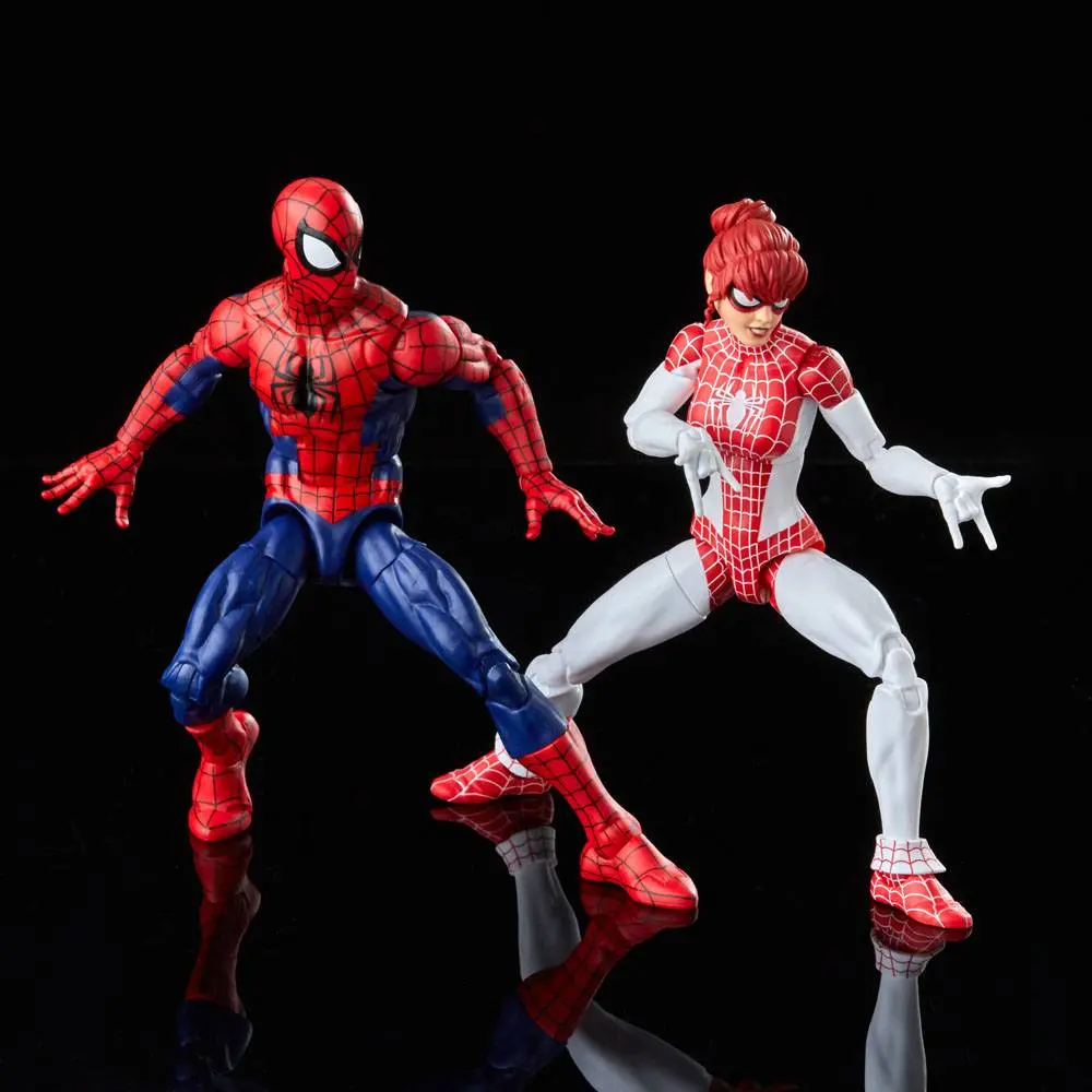 The Amazing Spider-Man: Renew Your Vows Marvel Legends 2022 Spider-Man &amp; Marvel's Spinneret akciófigura csomag 15 cm termékfotó