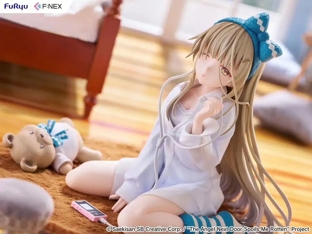 The Angel Next Door Spoils Me Rotten F:Nex 1/7 Mahiru Shiina Relax Ver. PVC szobor figura 14 cm termékfotó