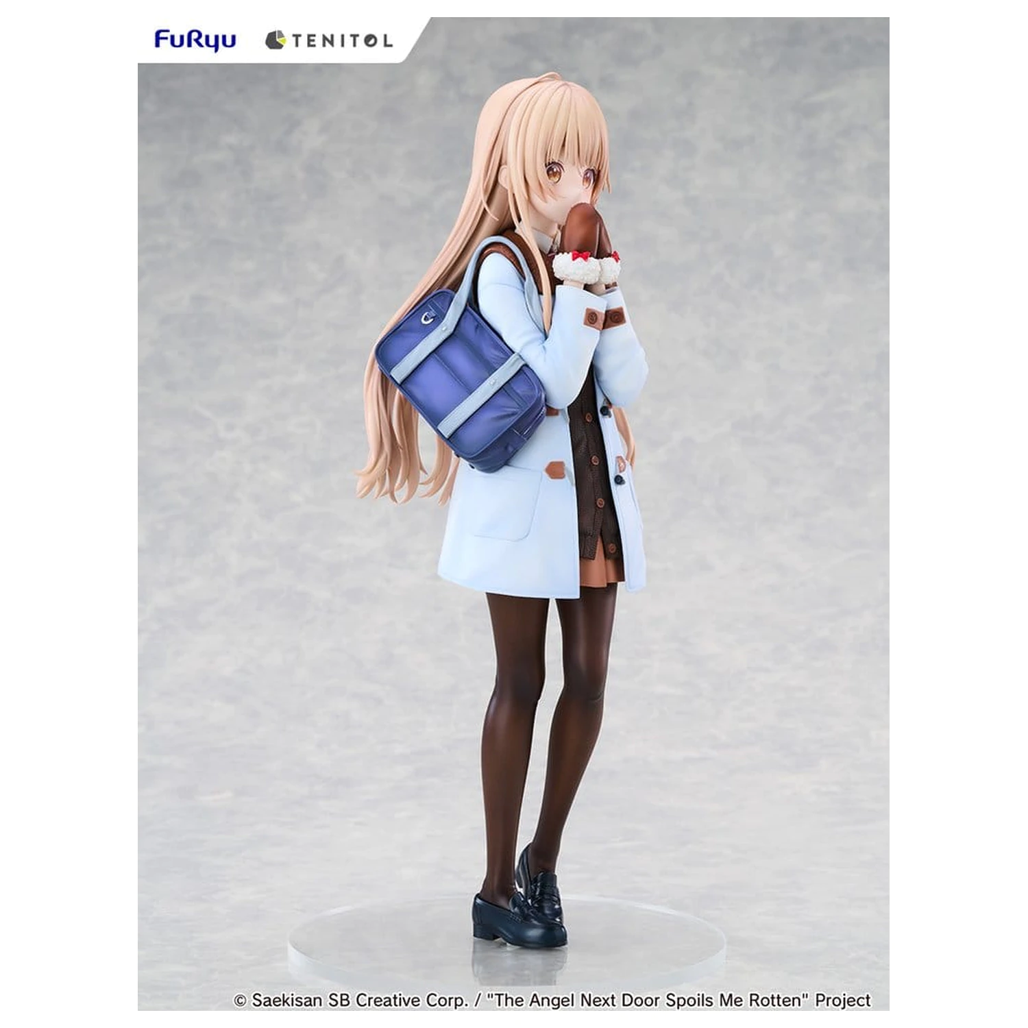 The Angel Next Door Spoils Me Rotten Tenitol Tall PVC figura Mahiru Shiina Winter clothes Ver. 30 cm termékfotó