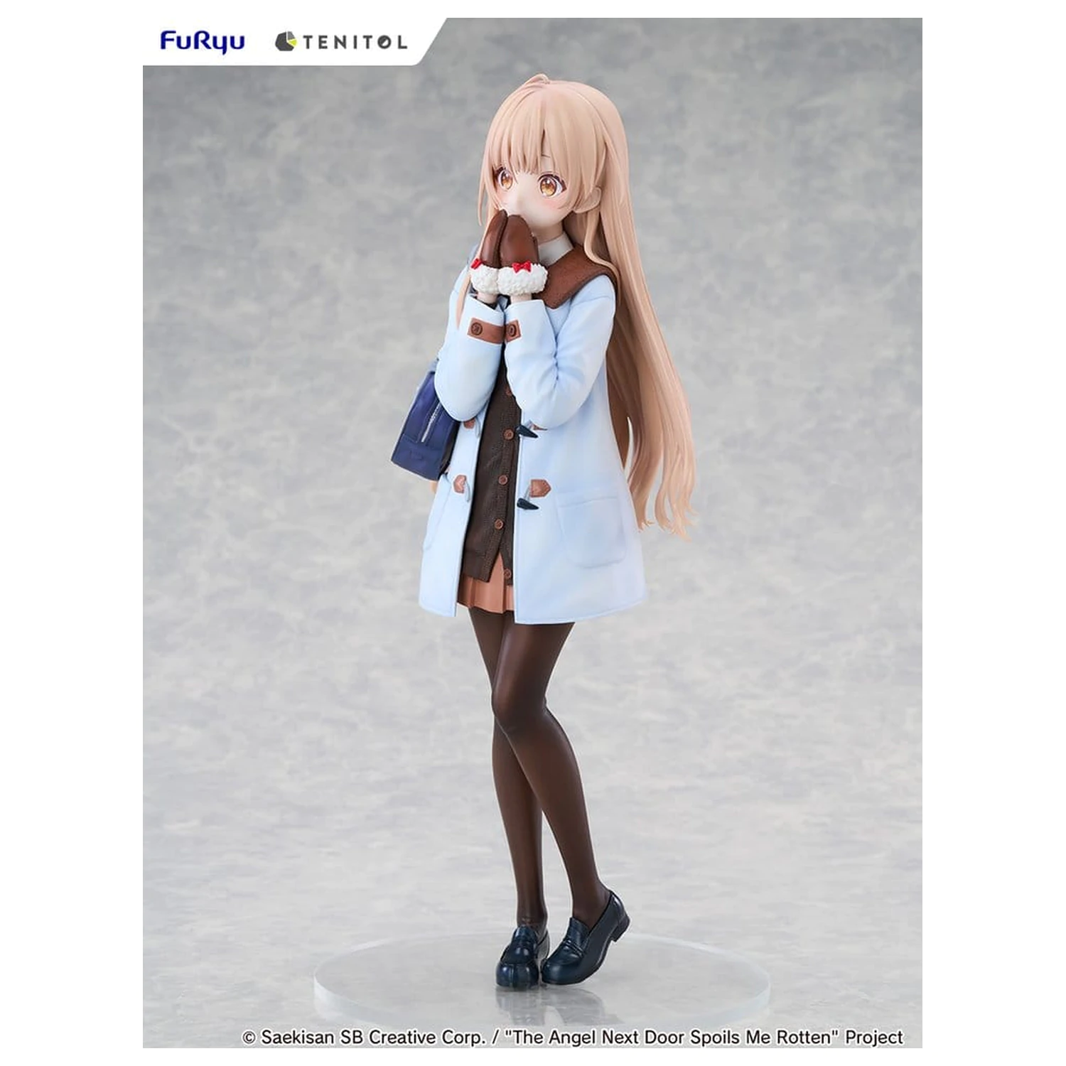 The Angel Next Door Spoils Me Rotten Tenitol Tall PVC figura Mahiru Shiina Winter clothes Ver. 30 cm termékfotó