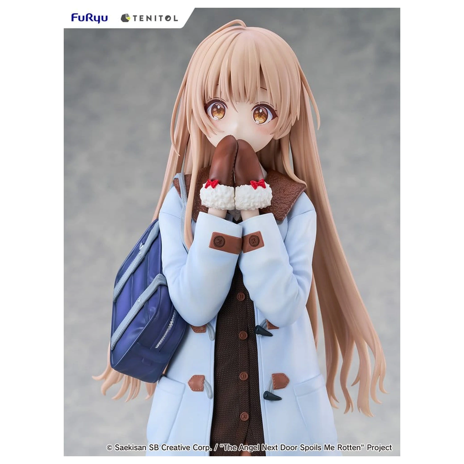 The Angel Next Door Spoils Me Rotten Tenitol Tall PVC figura Mahiru Shiina Winter clothes Ver. 30 cm termékfotó