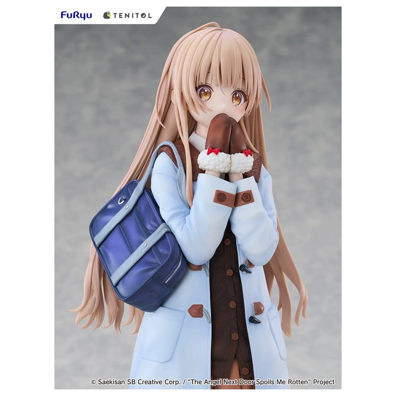 The Angel Next Door Spoils Me Rotten Tenitol Tall PVC figura Mahiru Shiina Winter clothes Ver. 30 cm termékfotó