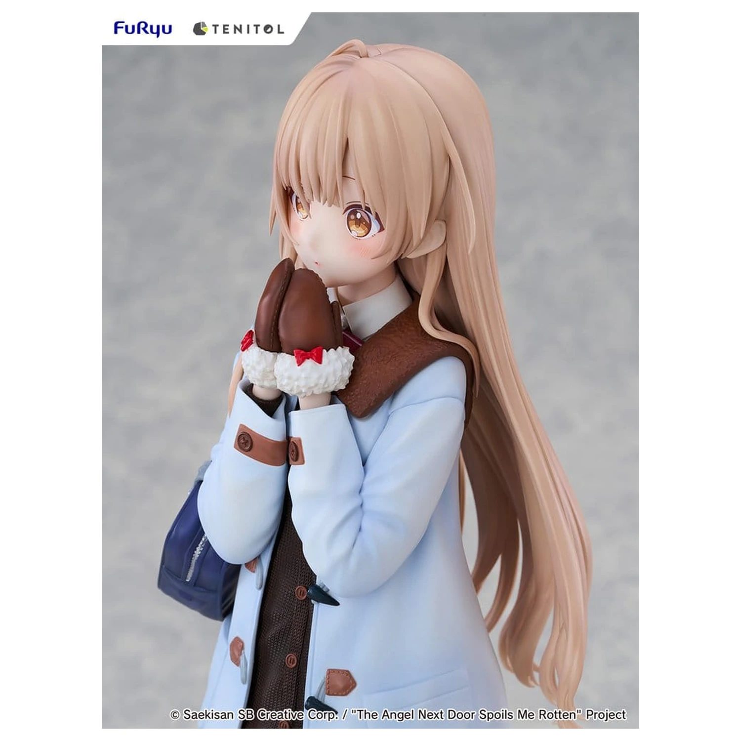 The Angel Next Door Spoils Me Rotten Tenitol Tall PVC figura Mahiru Shiina Winter clothes Ver. 30 cm termékfotó