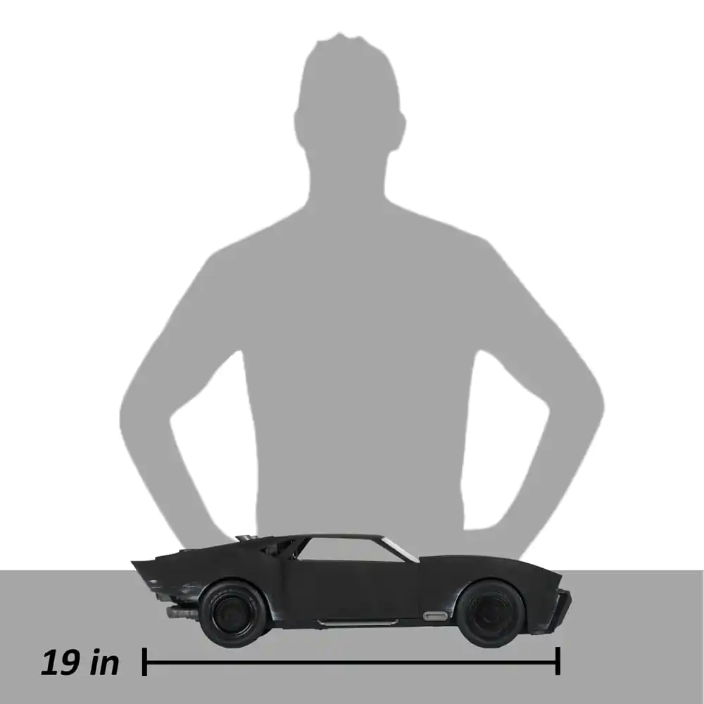 The Batman (2022) DC Multiverse Batmobil (Gold Label) jármű 48 cm termékfotó