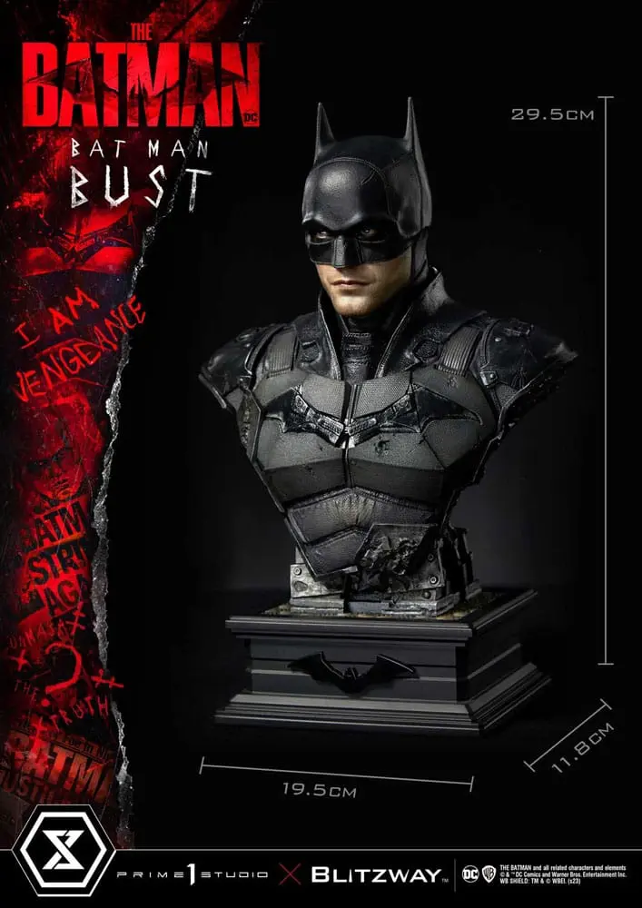 The Batman Batman mellszobor figura 30 cm termékfotó