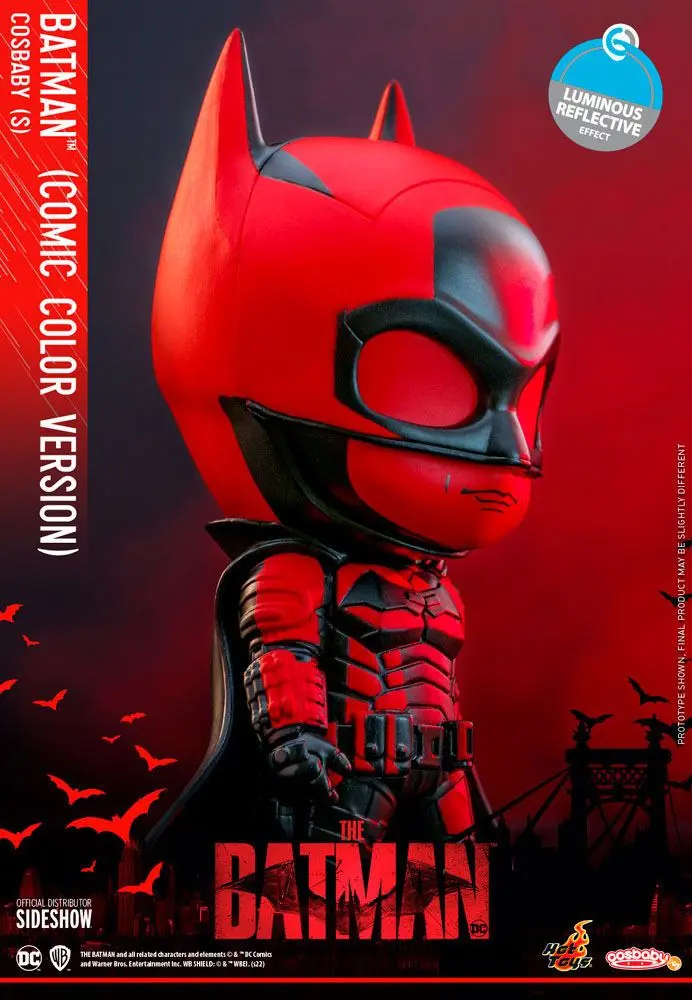 The Batman Cosbaby Mini figura Batman (Comic Color Version) 12 cm termékfotó