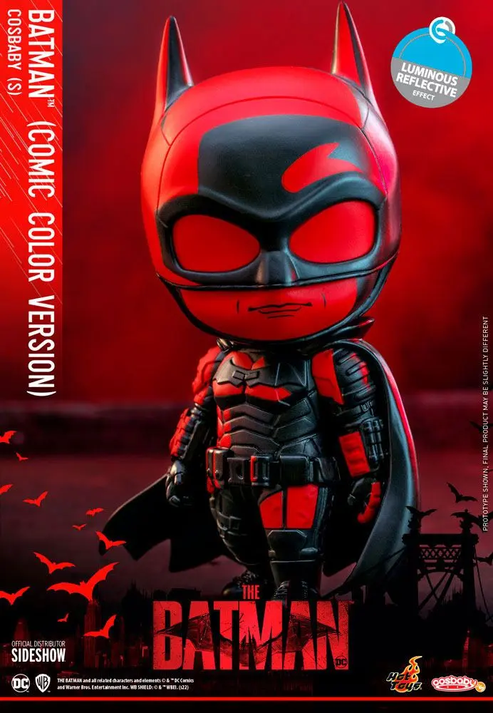 The Batman Cosbaby Mini figura Batman (Comic Color Version) 12 cm termékfotó
