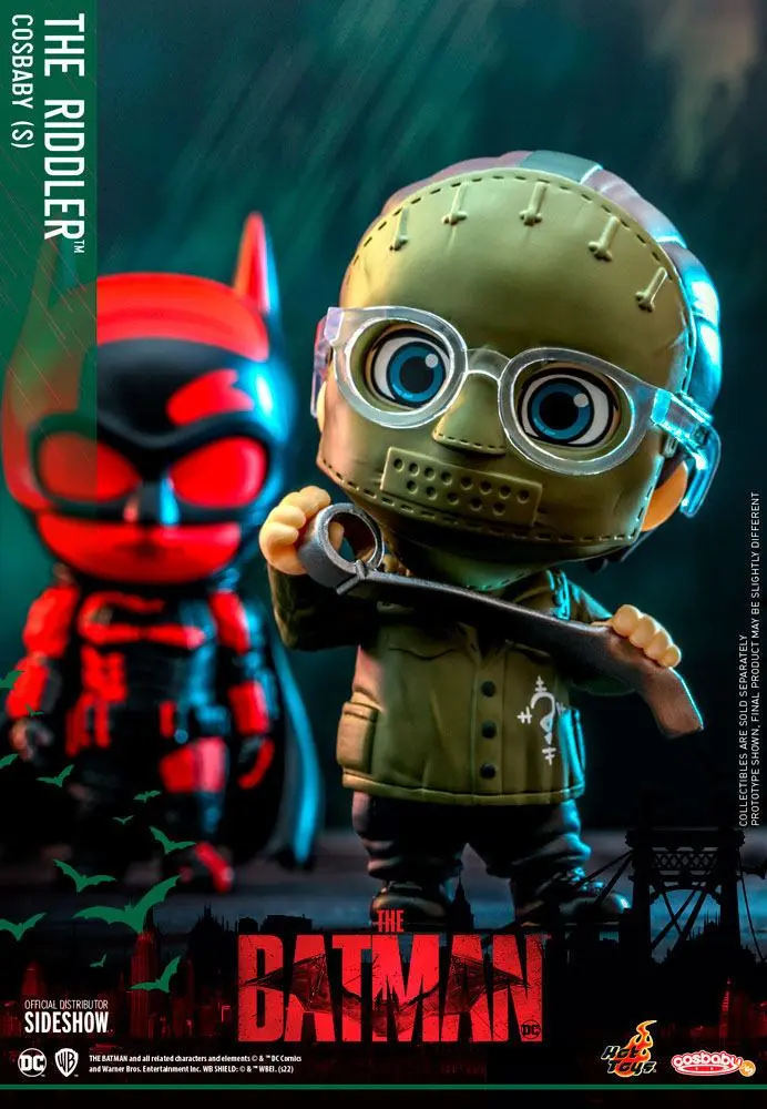 The Batman Cosbaby The Riddler (with Tape) Mini figura  12 cm termékfotó