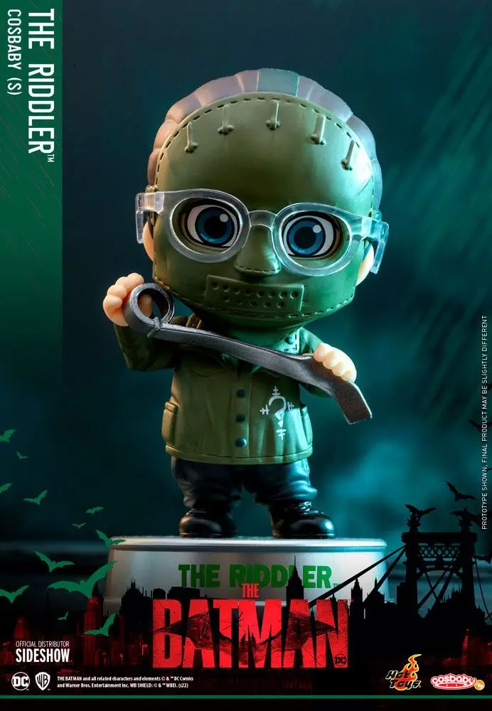 The Batman Cosbaby The Riddler (with Tape) Mini figura  12 cm termékfotó