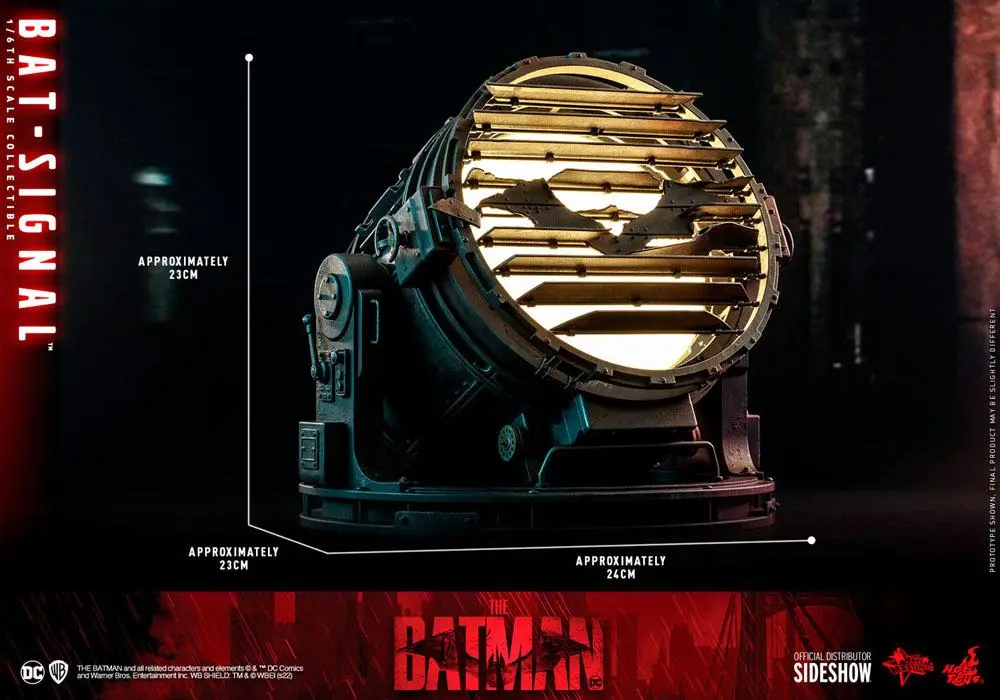 The Batman Movie Masterpiece 1/6 Bat-Signal 23 cm termékfotó