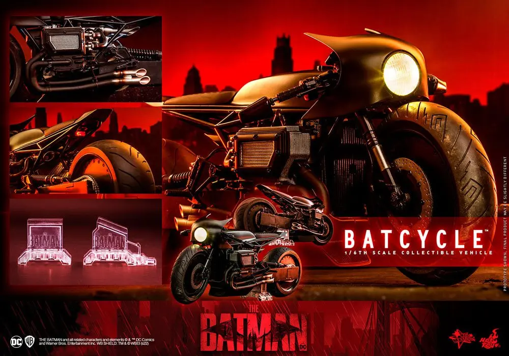 The Batman Movie Masterpiece 1/6 Batcycle 42 cm termékfotó