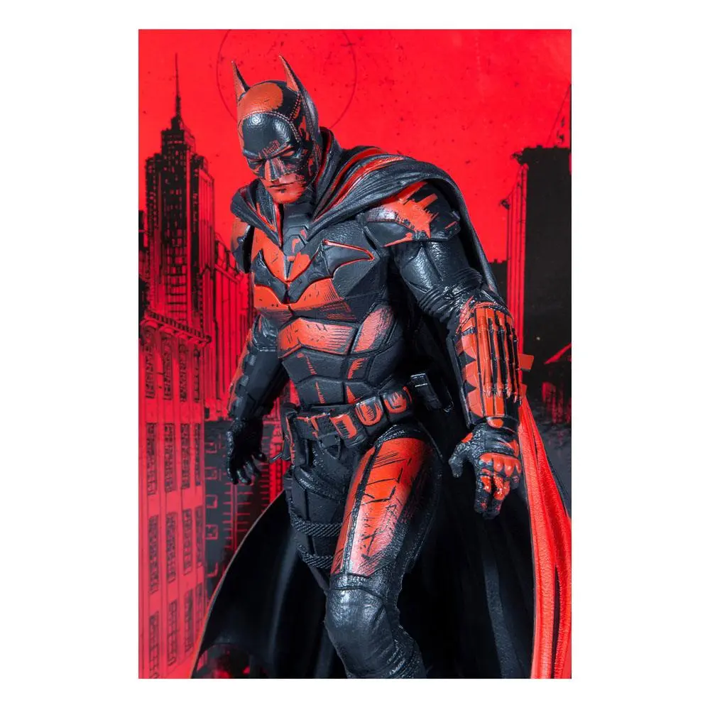 The Batman Movie Posed The Batman (Gold Label) PVC szobor figura 30 cm termékfotó
