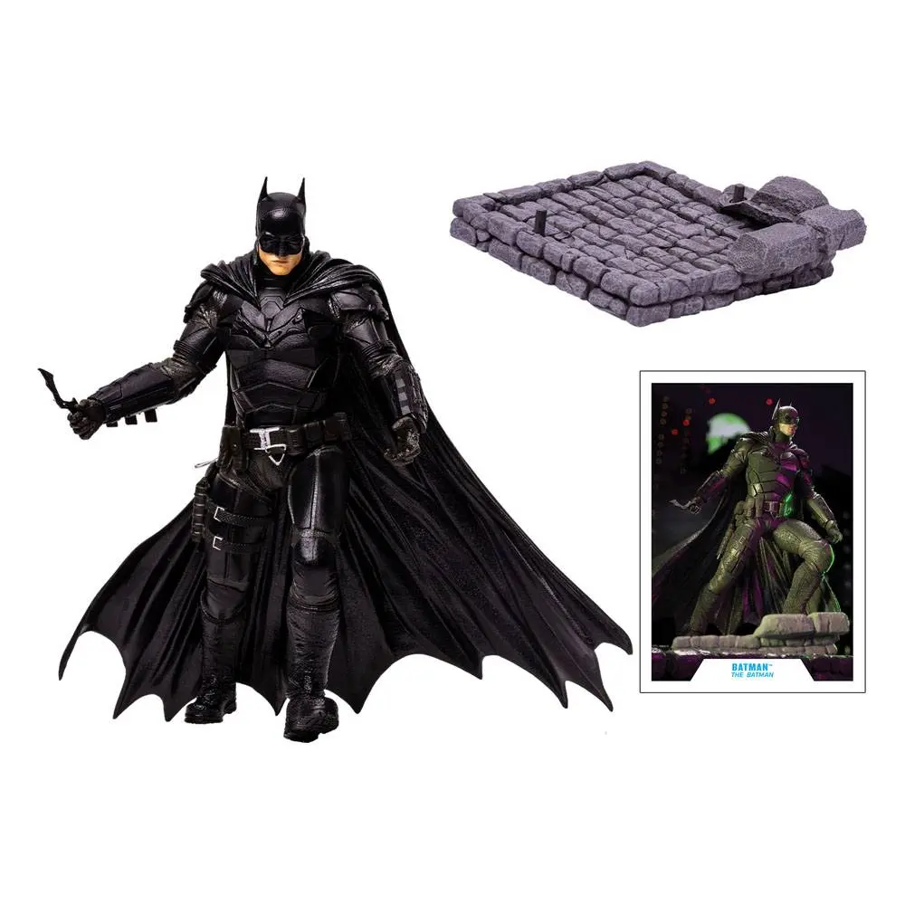 The Batman Movie Posed The Batman Version 2 PVC szobor figura 30 cm termékfotó