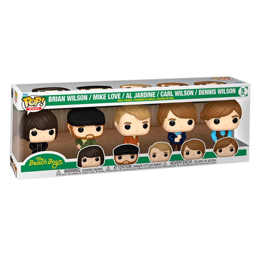 The Beach Boys Funko POP! Rocks Vinyl 5 db-os figura csomag Pet Sounds 9 cm termékfotó