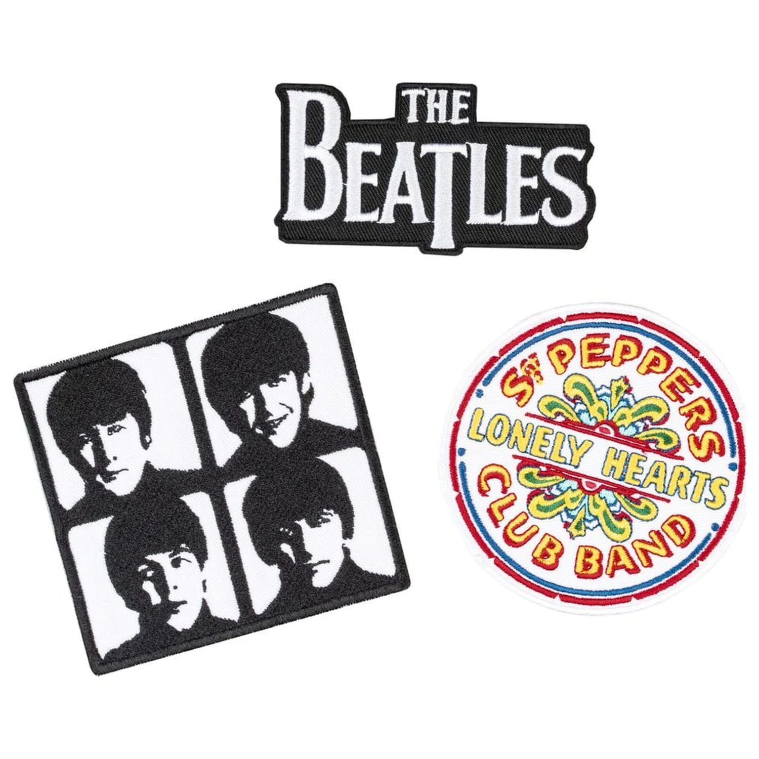 The Beatles 3 db-os felvarró csomag termékfotó