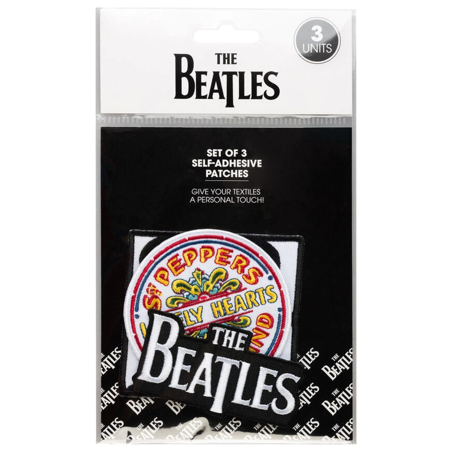 The Beatles 3 db-os felvarró csomag termékfotó