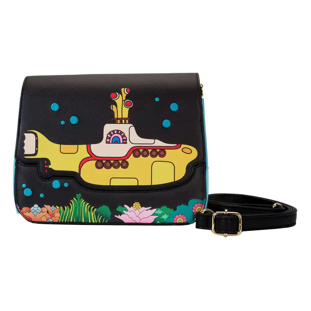 The Beatles Figural Yellow Submarine Flap Pocket keresztpántos táska termékfotó