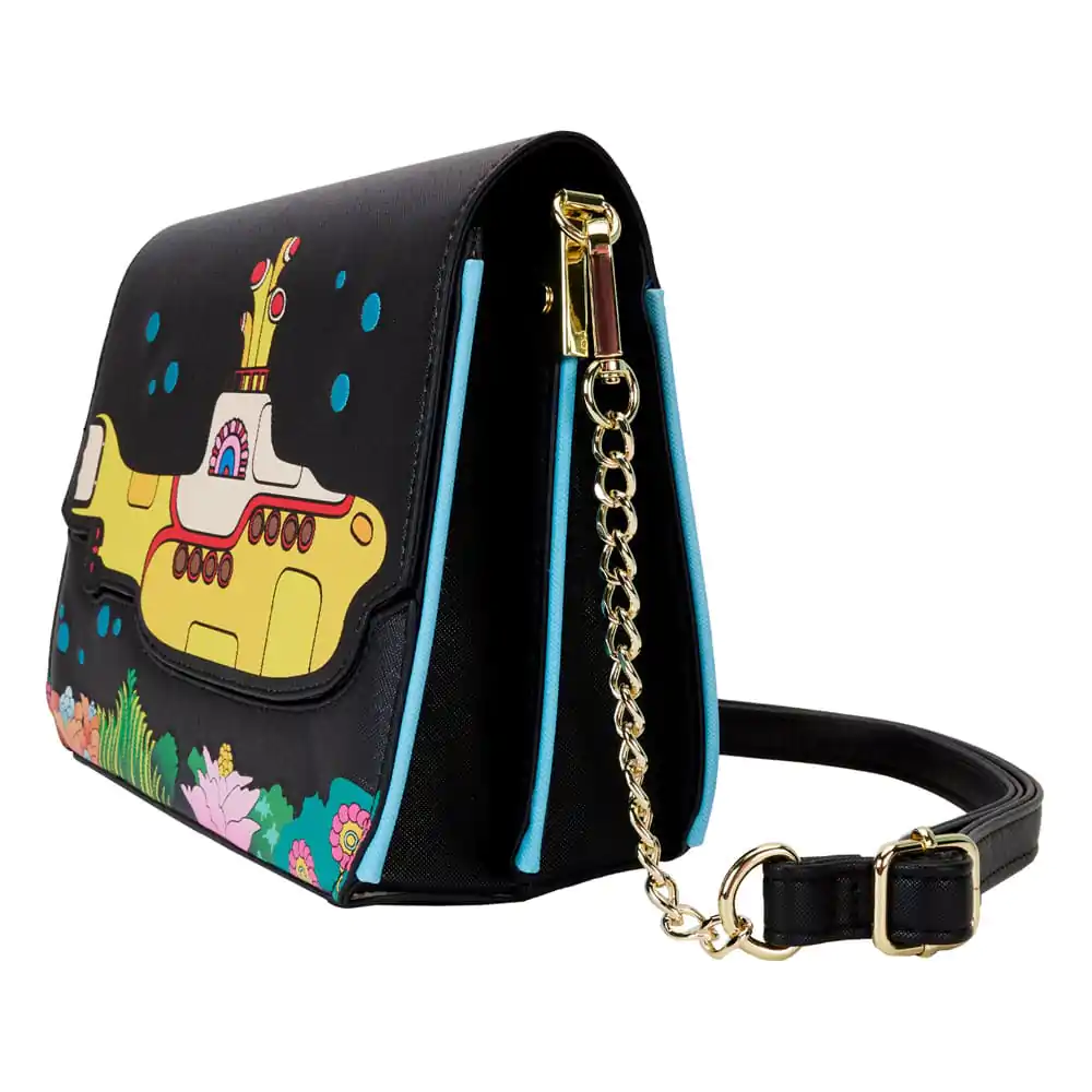 The Beatles Figural Yellow Submarine Flap Pocket keresztpántos táska termékfotó