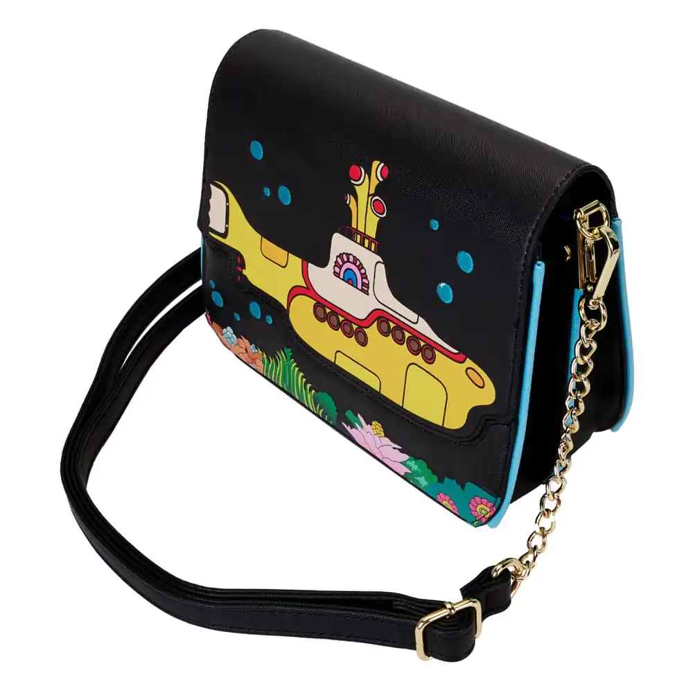 The Beatles Figural Yellow Submarine Flap Pocket keresztpántos táska termékfotó