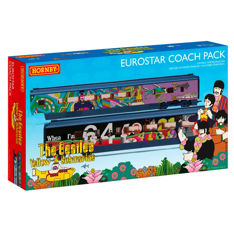 The Beatles Yellow Submarine Class 373/1 Eurostar Train csomag termékfotó