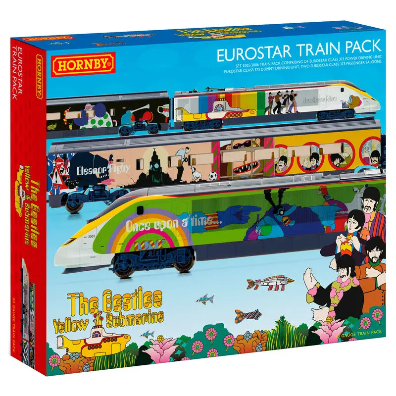 The Beatles Yellow Submarine Class 373 Eurostar Train csomag termékfotó
