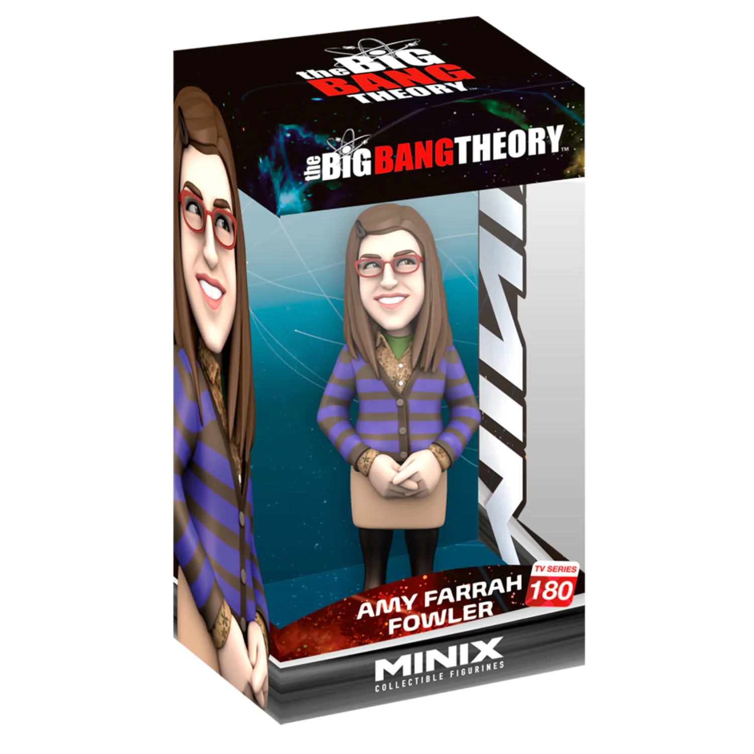 The Big Bang Theory Minix figura Amy Farrah Fowler 12 cm termékfotó