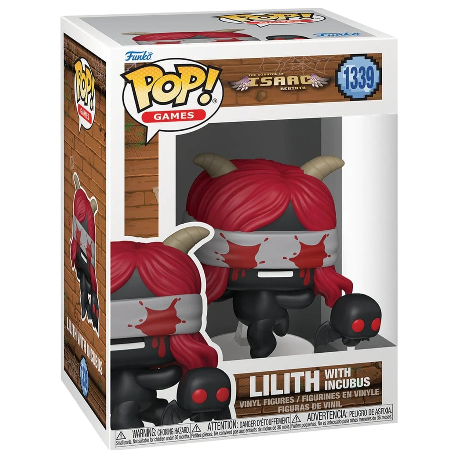 The Binding of Isaac Funko POP! & Buddy Vinyl figura Lilith with Bat 9 cm termékfotó