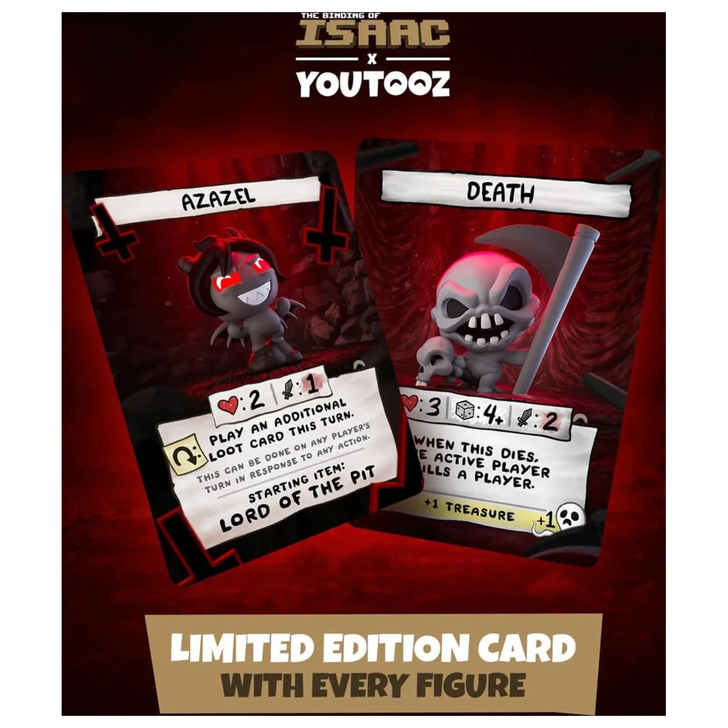 The Binding of Isaac Vinyl figura Death 8 cm termékfotó