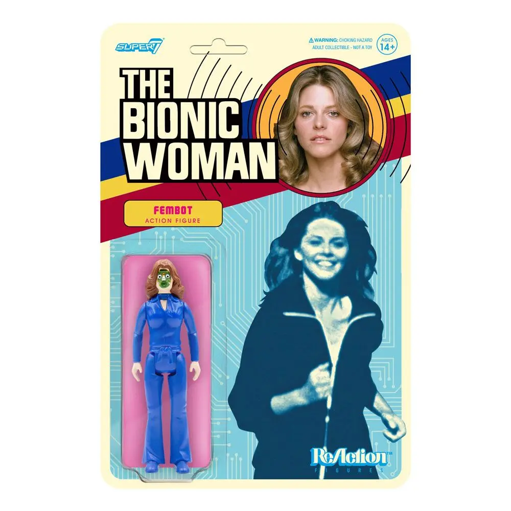 The Bionic Woman ReAction Fembot akciófigura 10 cm termékfotó