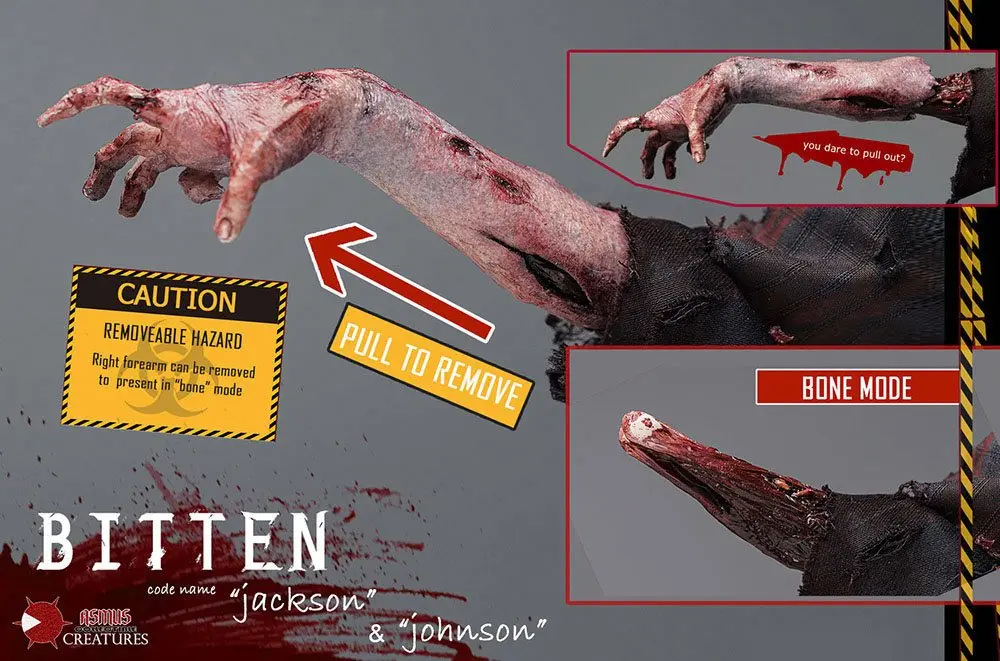 The Bitten Series 1/6 Johnson akciófigura 28 cm termékfotó