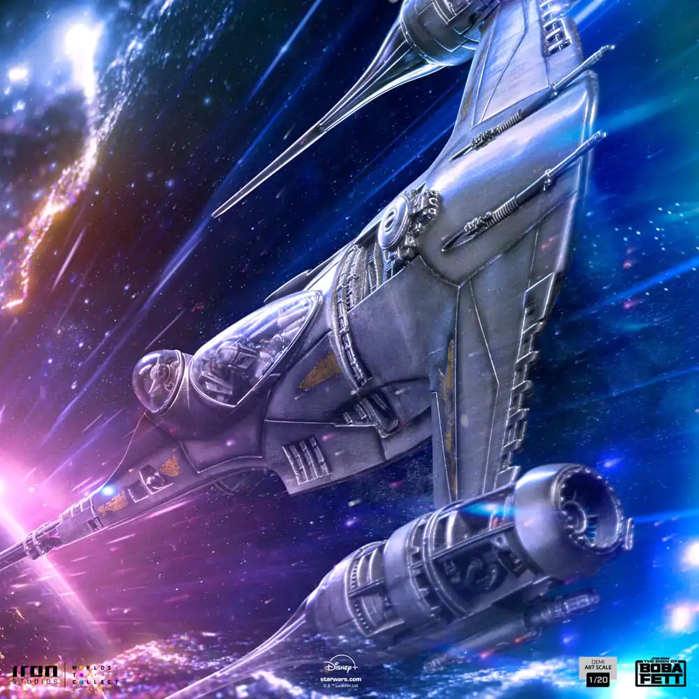 The Book of Boba Fett Demi Art Scale 1/20 Mando's N-1 Starfighter szobor figura 60 cm termékfotó