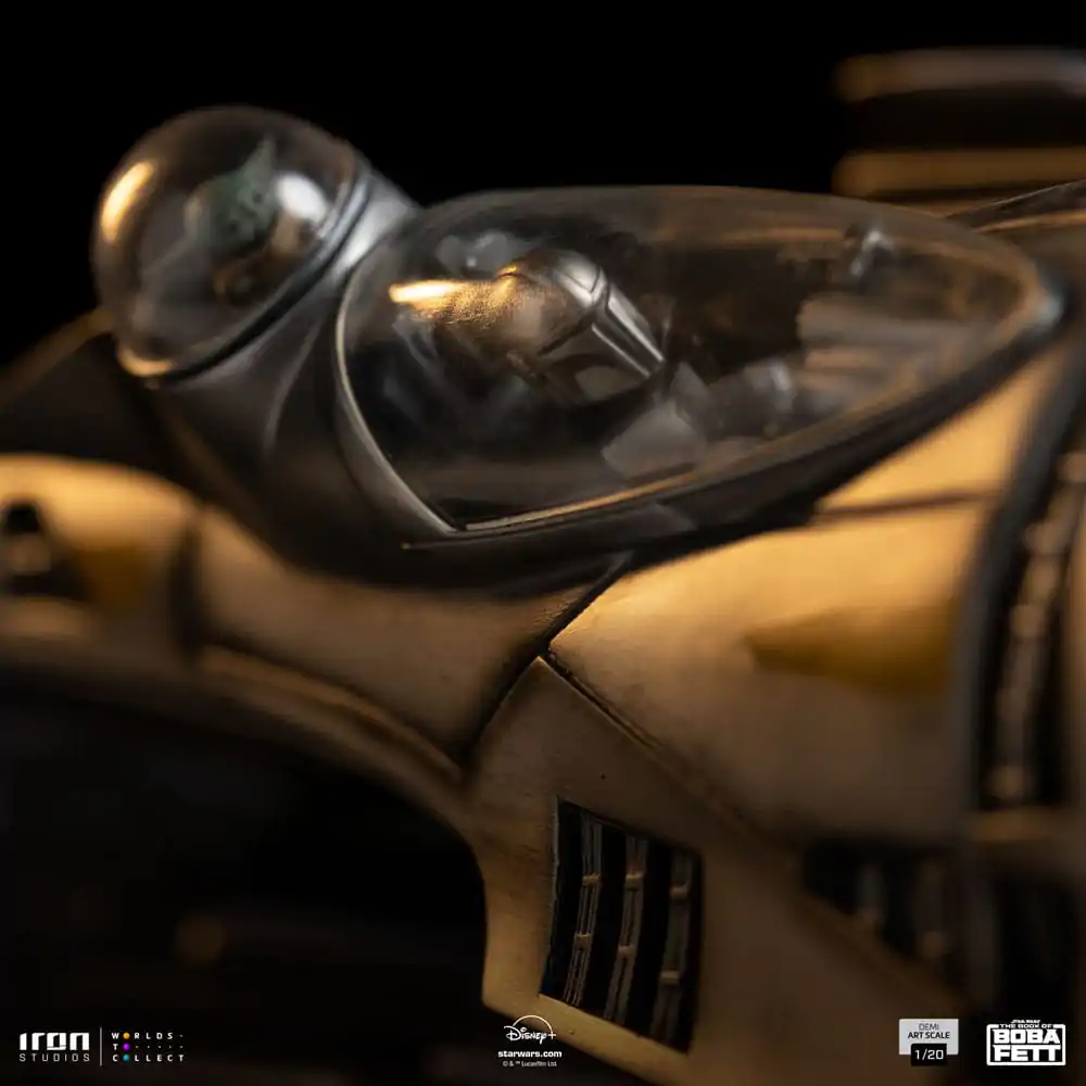 The Book of Boba Fett Demi Art Scale 1/20 Mando's N-1 Starfighter szobor figura 60 cm termékfotó