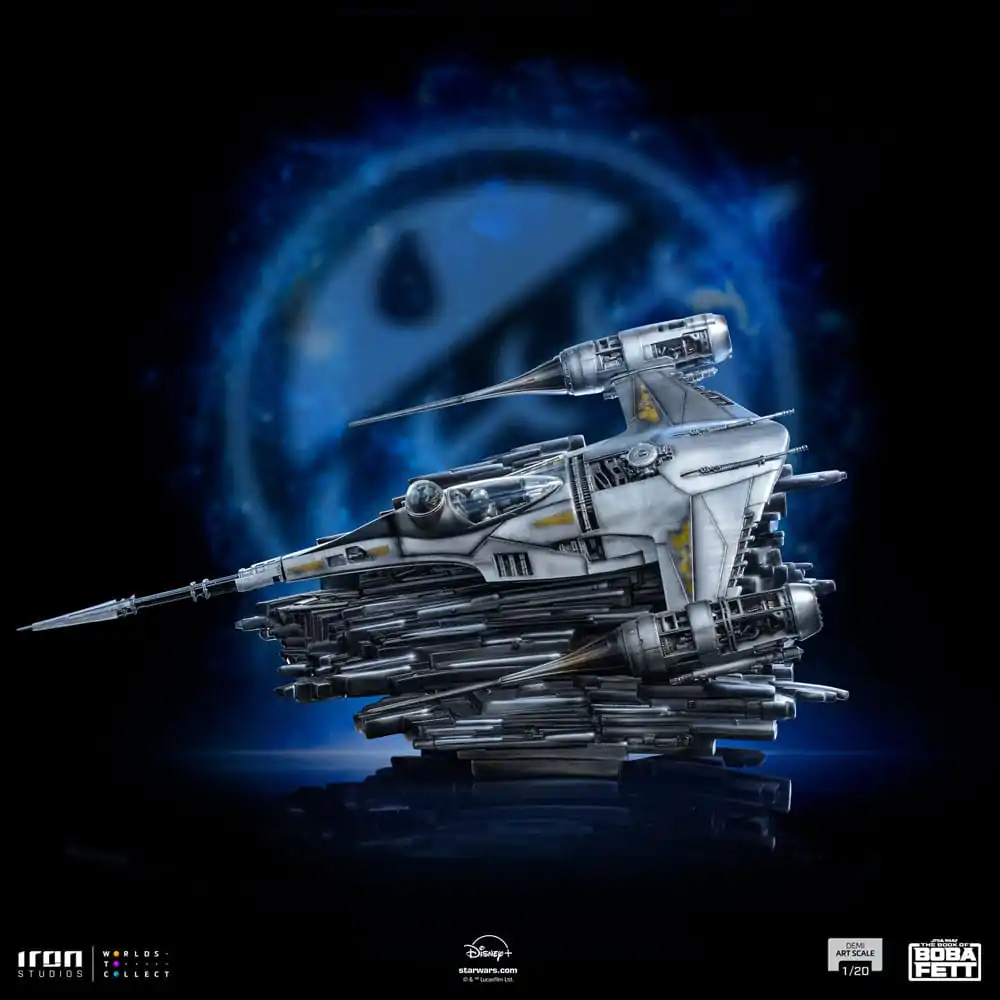 The Book of Boba Fett Demi Art Scale 1/20 Mando's N-1 Starfighter szobor figura 60 cm termékfotó