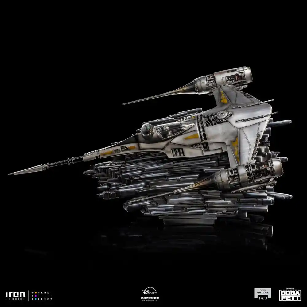 The Book of Boba Fett Demi Art Scale 1/20 Mando's N-1 Starfighter szobor figura 60 cm termékfotó