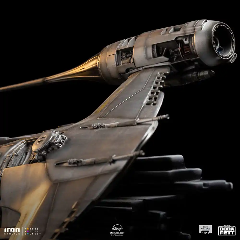 The Book of Boba Fett Demi Art Scale 1/20 Mando's N-1 Starfighter szobor figura 60 cm termékfotó