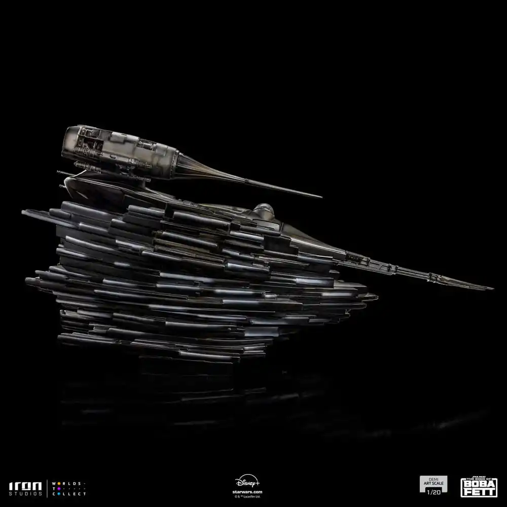 The Book of Boba Fett Demi Art Scale 1/20 Mando's N-1 Starfighter szobor figura 60 cm termékfotó