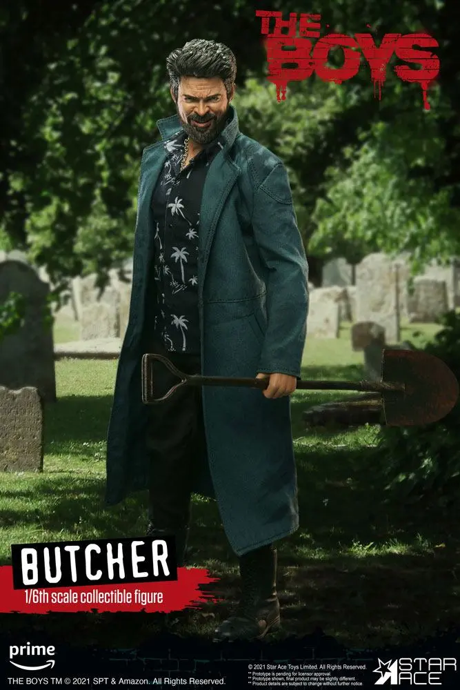 The Boys My Favourite Movie 1/6 Billy Butcher (Deluxe Version) akciófigura 30 cm termékfotó